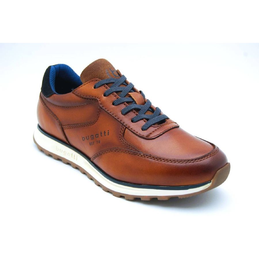 BUGATTI cognac CIRINO sneaker