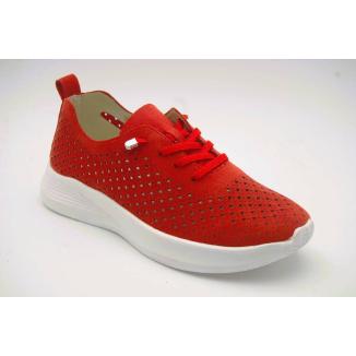CC RESORT röd sneaker resår