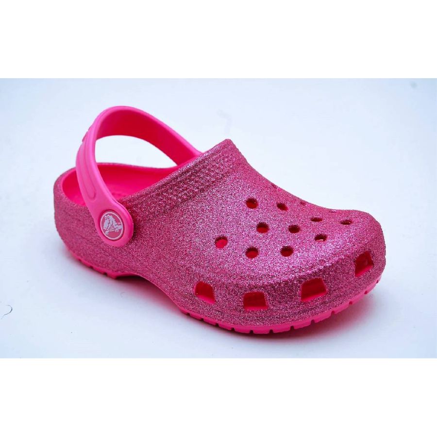 CROCS rosa CLASSIC GLITTER KIDS
