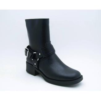 DUFFY svart bikerboots