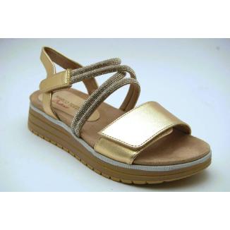 MARCO TOZZI guld sandal