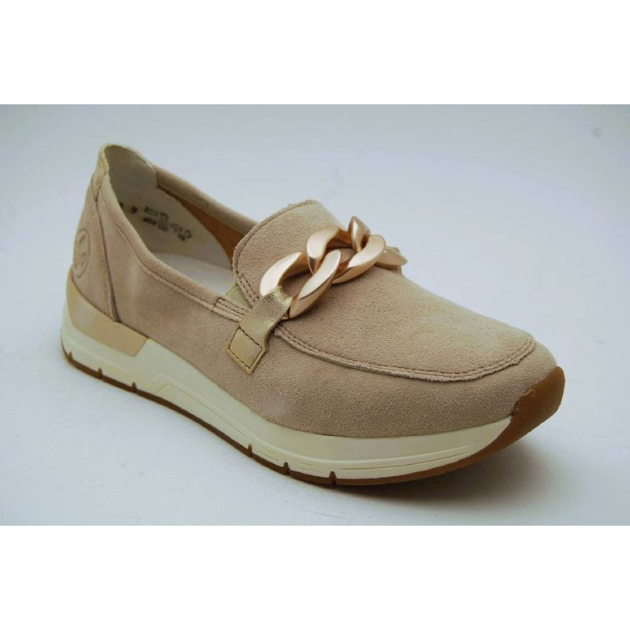 RIEKER beige loafer kedja