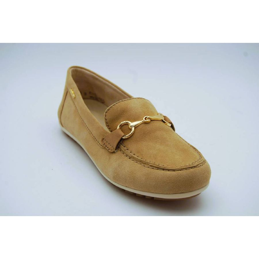 RIEKER beige loafer LÖSTAGBAR