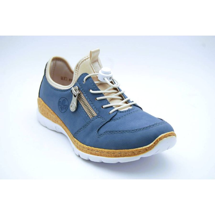 RIEKER blå promenad resår