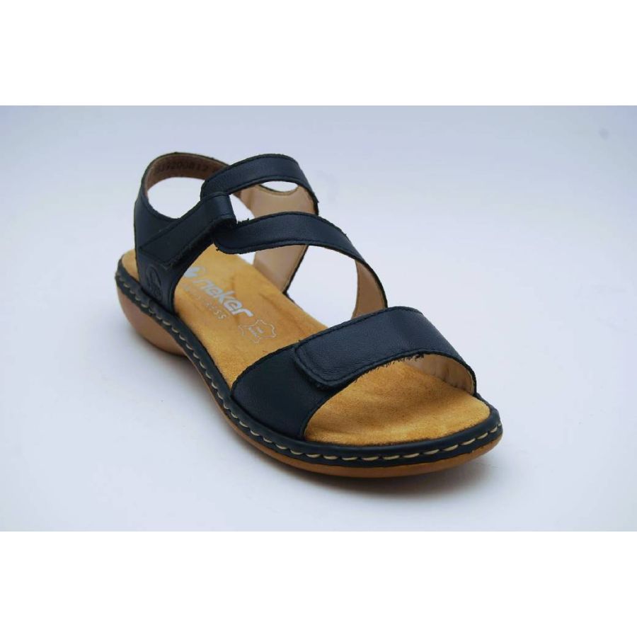 RIEKER blå sandal