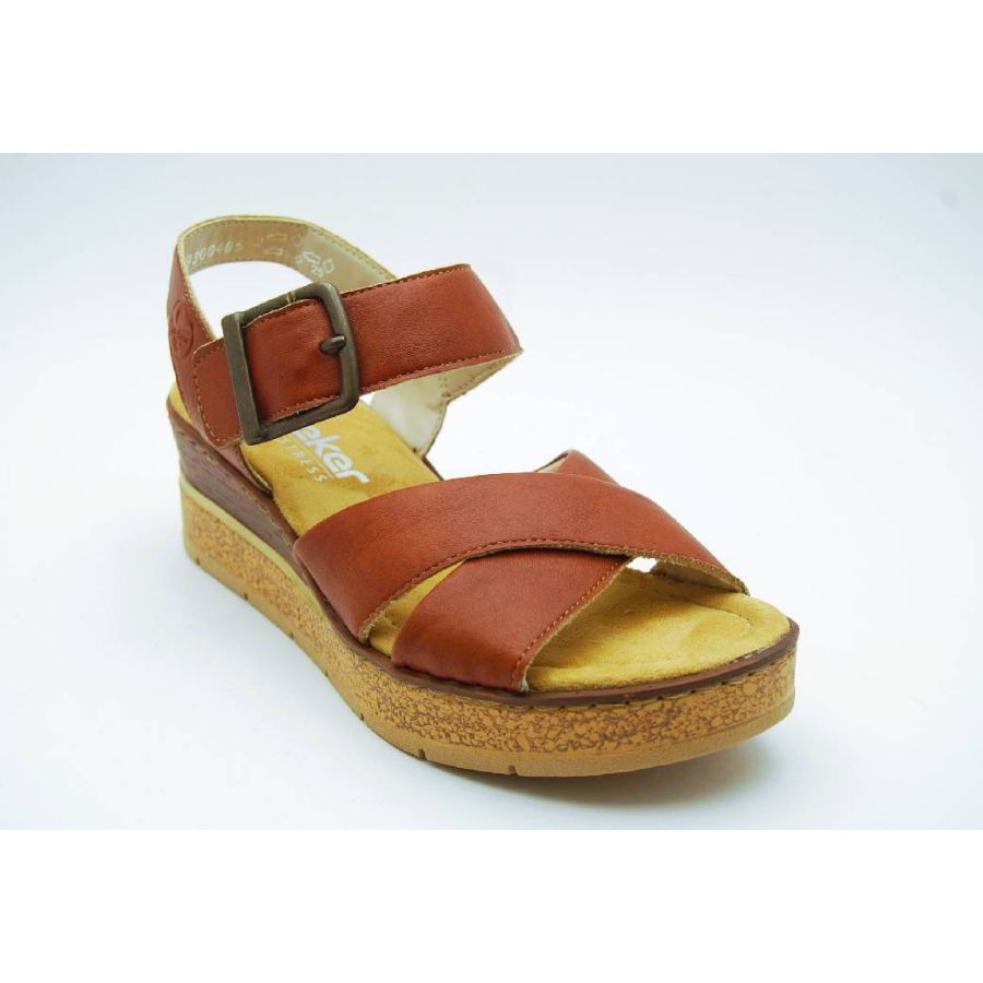RIEKER brun kil sandalett