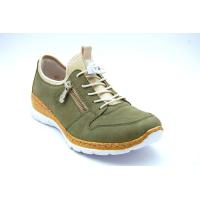 RIEKER grön promenad resår