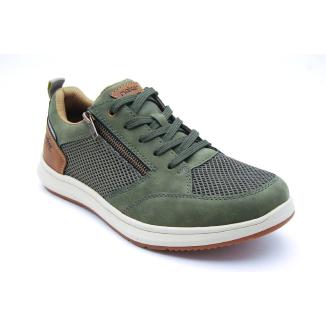 RIEKER grön sneaker H-VIDD