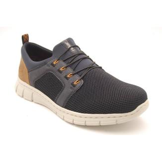 RIEKER navy sneaker resår