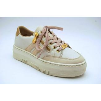 RIEKER vit/beige sneaker