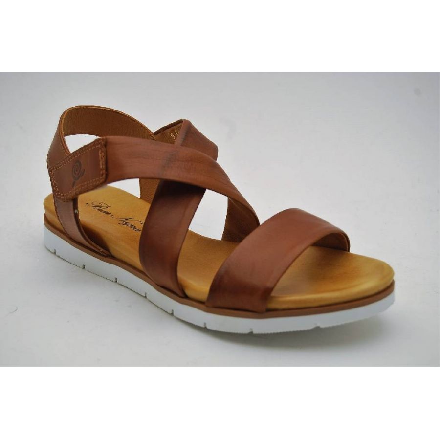 ROSA NEGRA cognac sandal