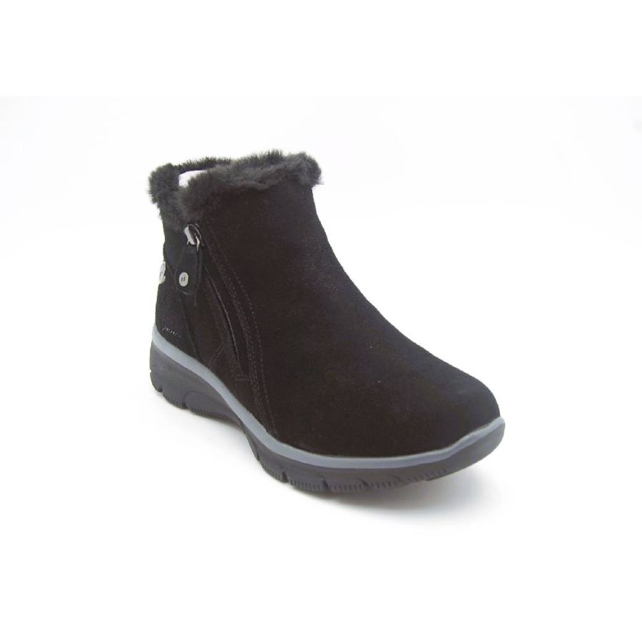 SKECHERS svart HIGH ZIP WP