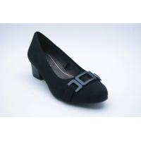 SOFTLINE svart pumps spänne