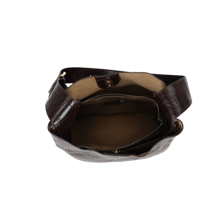 ULRIKA DESIGN brun CROCO
